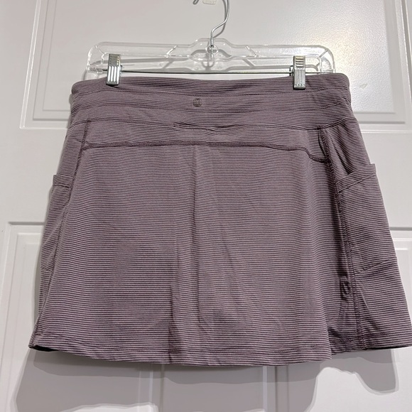 Balance Collection Skort, boxer lined,hip pockets, drawstring tie waist,lavendar - Picture 3 of 8